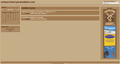 Desktop Screenshot of campusvirtual.panamatipico.com